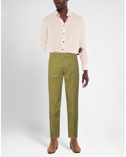 PT Torino Green Pants for men