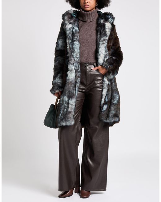 Jijil Black Shearling & Teddy