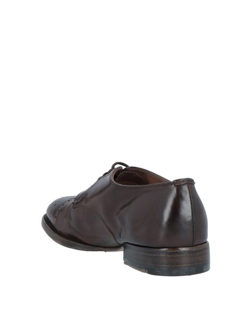 Silvano Sassetti Brown Lace-up Shoes for men