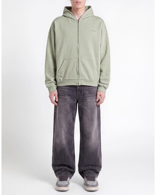 we11done Green Sweatshirt Cotton for men