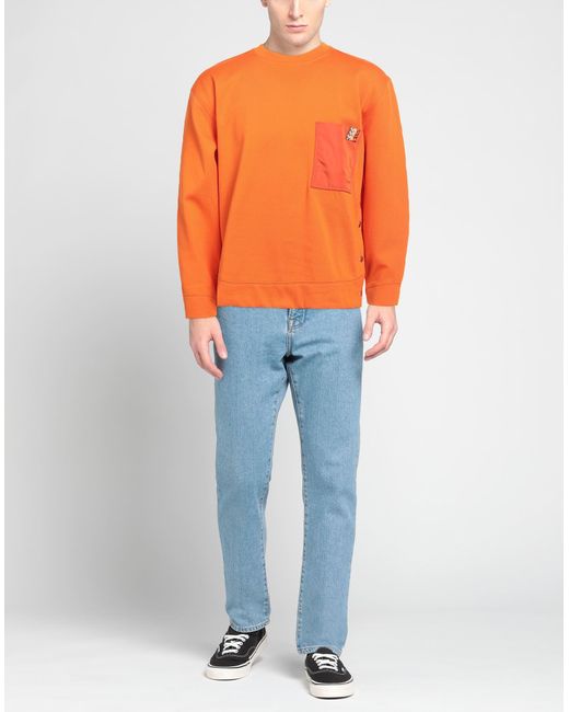 Lanvin Sweatshirt in Orange für Herren