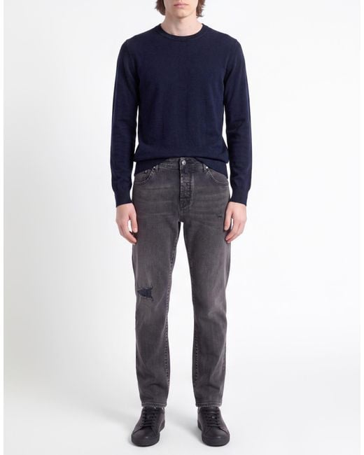 Jacob Cohen Gray Jeans Cotton, Elastane for men