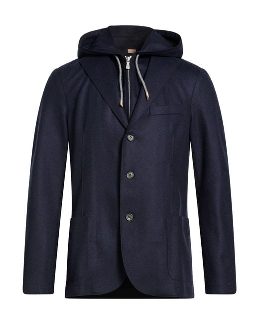 Eleventy Blue Blazers for men