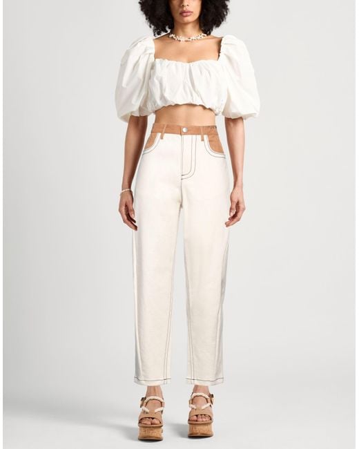 Marni Natural Jeans Cotton, Elastane