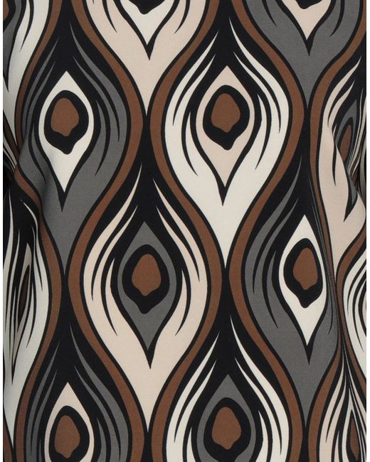 1 One Black Midi Dress Polyester, Elastane, Polyurethane