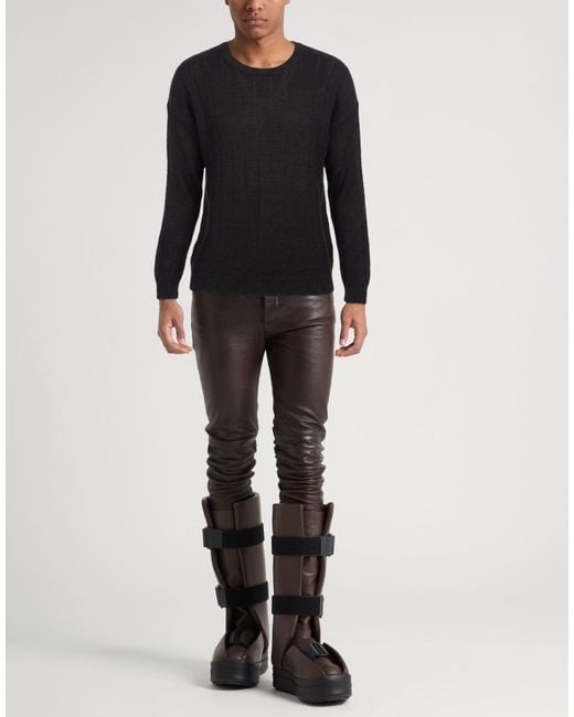 Isabel Benenato Black Jumper for men
