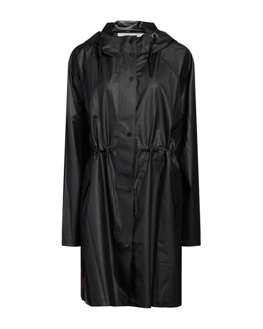 Hunter Black Overcoat & Trench Coat