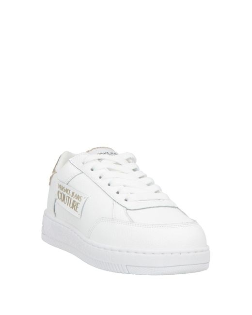 Versace Jeans Couture White Trainers