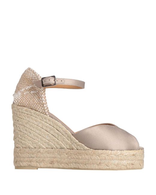 Castaner Natural Sand Espadrilles Textile Fibers