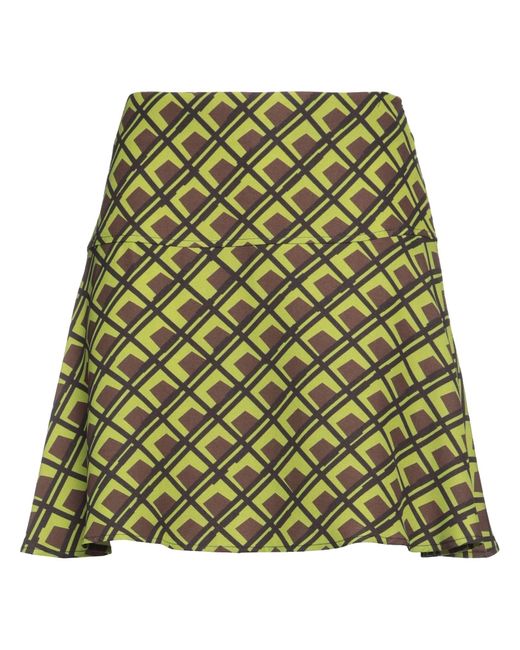 Jucca Green Mini Skirt
