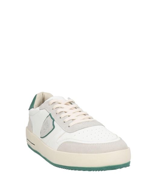 Philippe Model White Sneakers Leather for men