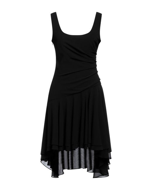 Emanuel Ungaro Black Mini Dress