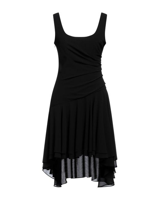 Emanuel Ungaro Black Mini-Kleid