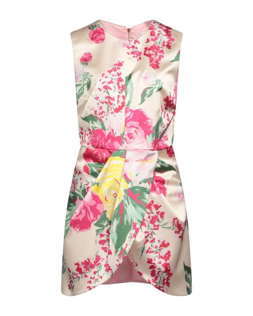 Blugirl Blumarine Pink Mini Dress Polyester, Elastane
