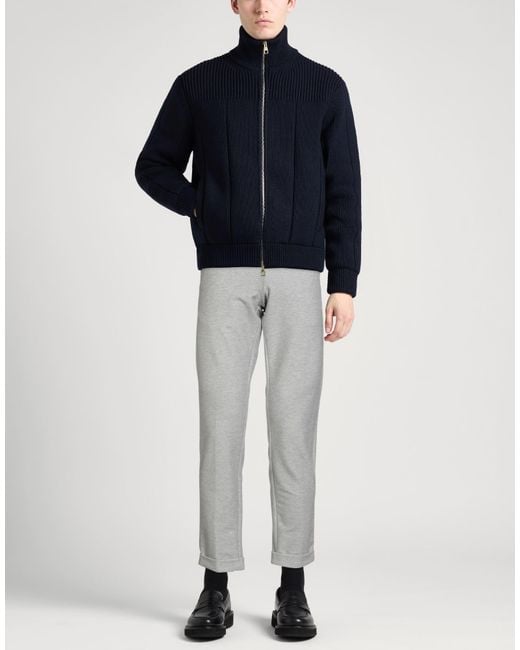AT.P.CO Gray Light Pants Polyester, Cotton, Elastane for men