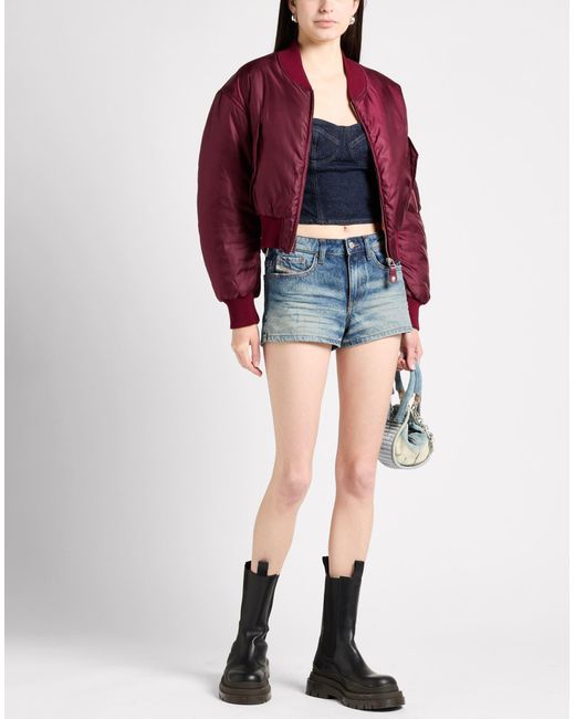 Short en jean DIESEL en coloris Blue