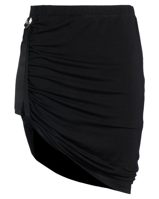 Helmut Lang Black Midi Skirt
