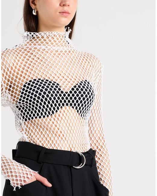 MSGM White Turtleneck