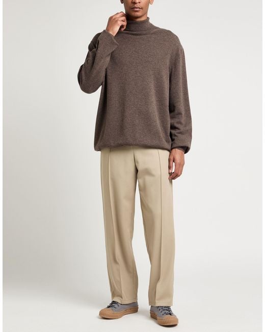 Gran Sasso Brown Turtlenecks for men