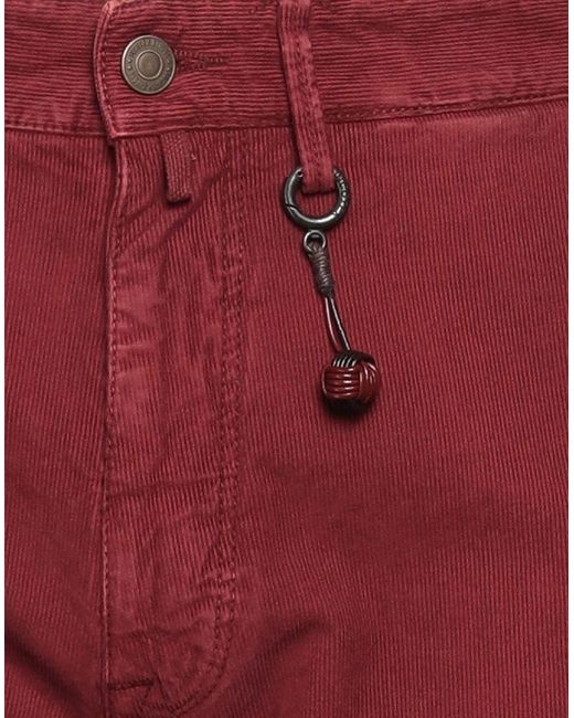 Incotex Red Trouser for men
