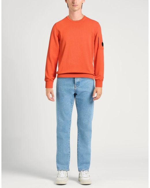 C P Company Orange Sweaters for men