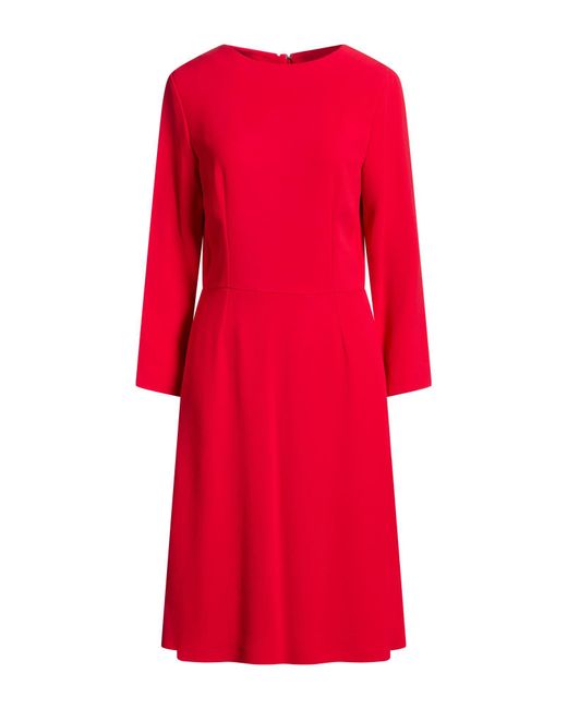 Aspesi Red Midi Dress