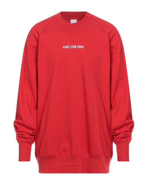 Sudadera Aimé Leon Dore de hombre de color Red