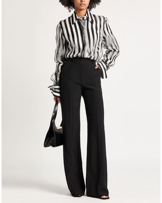 Sportmax Black Pants Viscose