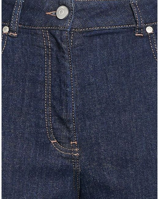 Peserico Blue Jeans Cotton, Polyester, Elastane