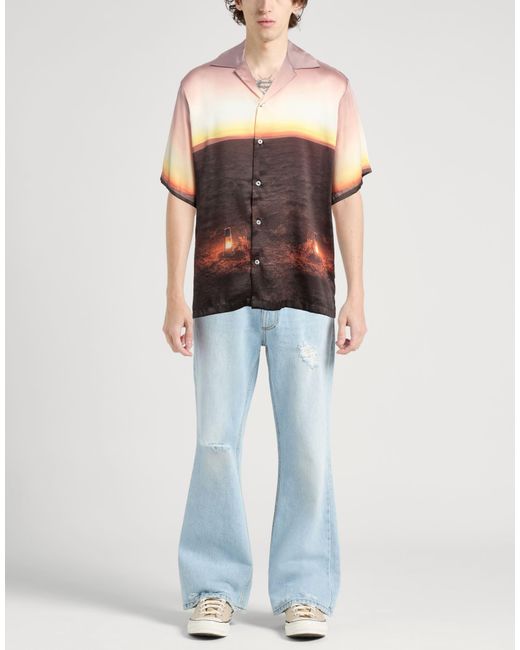 Chemise MSGM pour homme en coloris Green