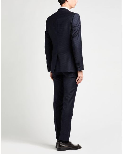 Dolce & Gabbana Blue Suit Virgin Wool for men