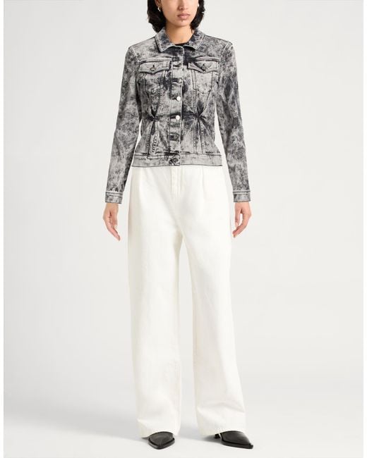 Dixie Gray Denim Outerwear Cotton, Elastane
