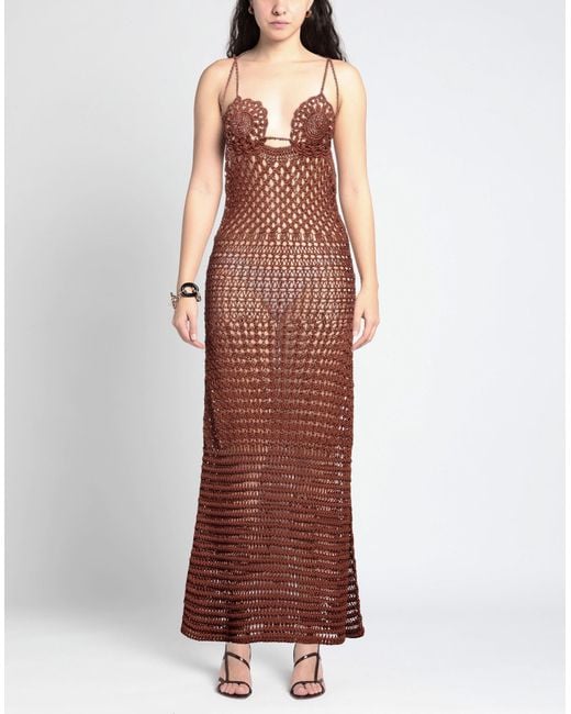 Robe longue Alanui en coloris Purple