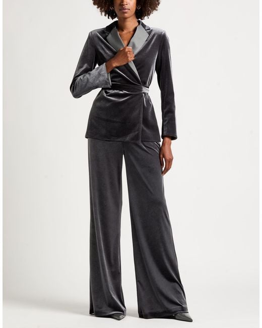 ATELIER LEGORA White Suit Polyester, Viscose, Polyamide, Elastane