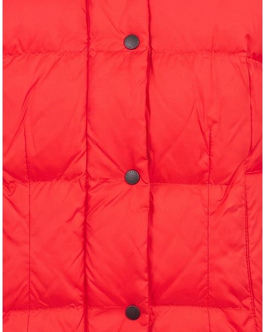 Peuterey Red Puffer Polyamide