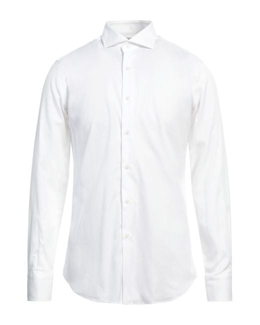 Camisa Alessandro Gherardi de hombre de color White
