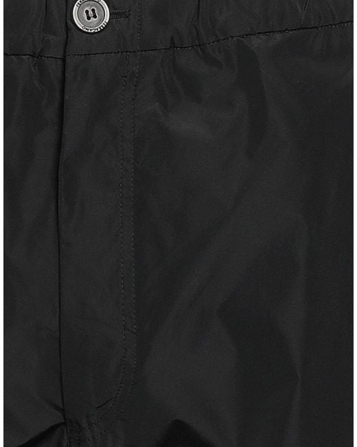 Ferragamo Black Pants Polyester for men