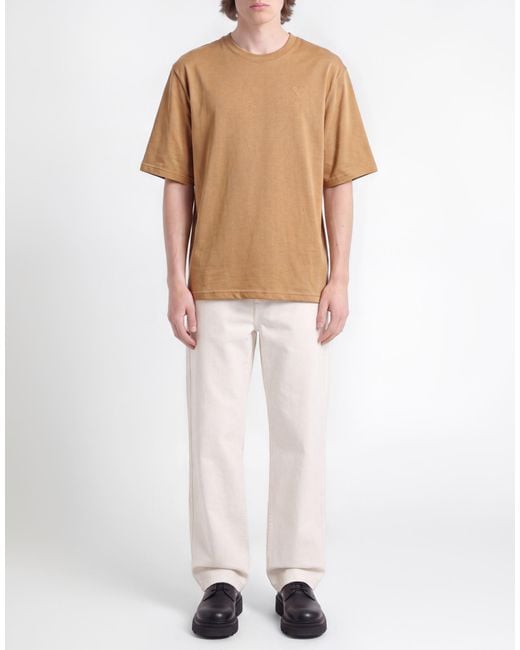 AMI Natural T-Shirt Cotton for men