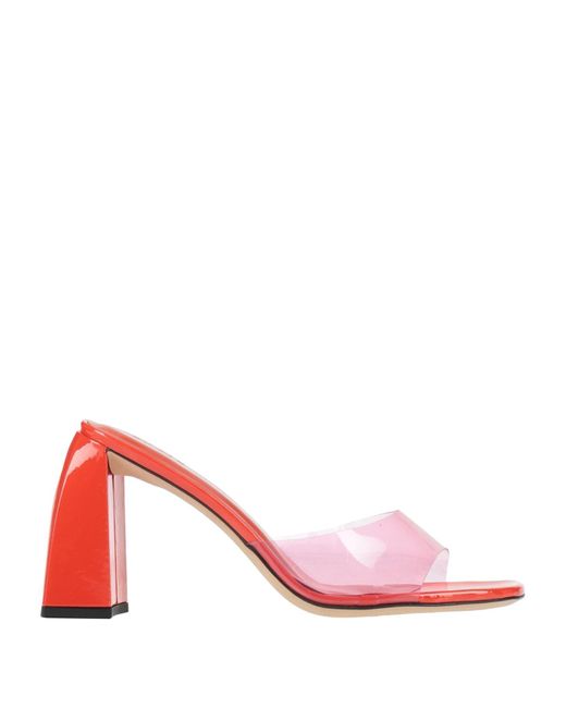 By Far Pink Sandals