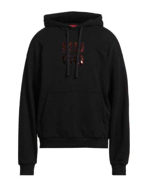 Sweat-shirt HUGO pour homme en coloris Black