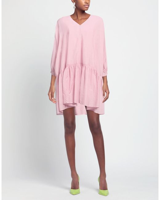 Attic And Barn Pink Mini Dress