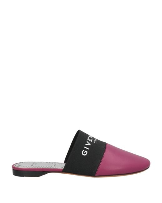 Givenchy Purple Mules & Clogs