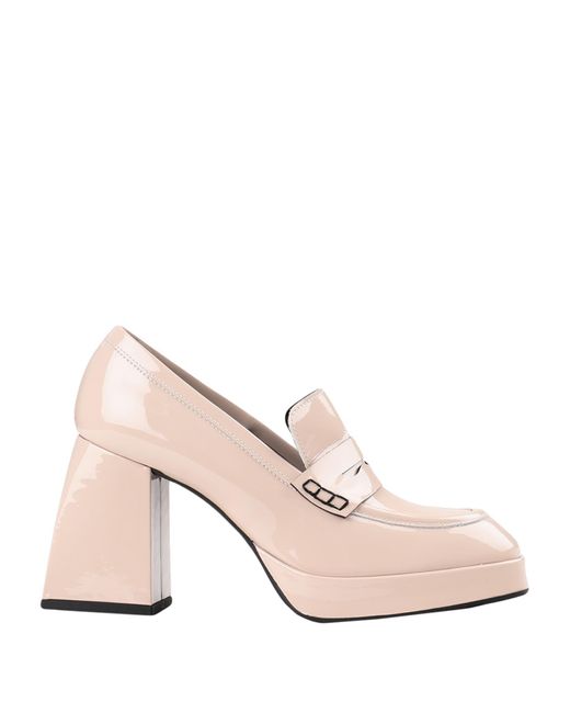 Giampaolo Viozzi Pink Loafer Blush Loafers Calfskin