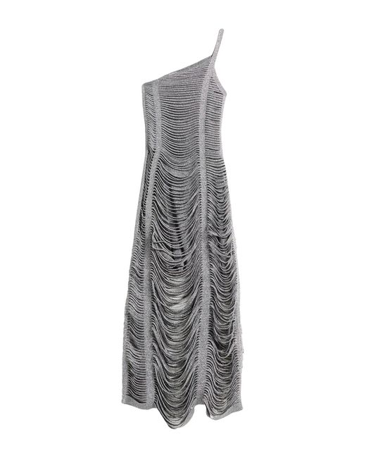 Circus Hotel Gray Midi Dress