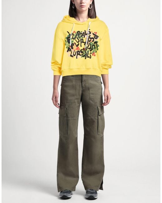 Sudadera PEUTEREY.PLURALS de color Yellow