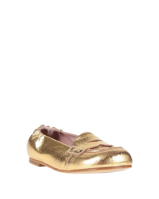 Premiata Natural Loafers Leather