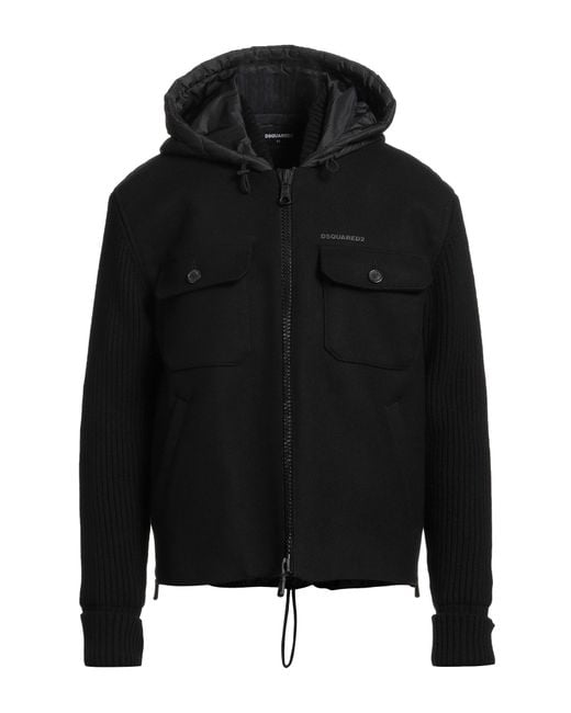 DSquared² Black Jacket for men