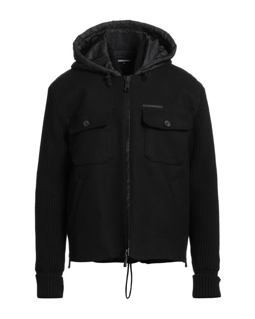 DSquared² Black Jacket for men