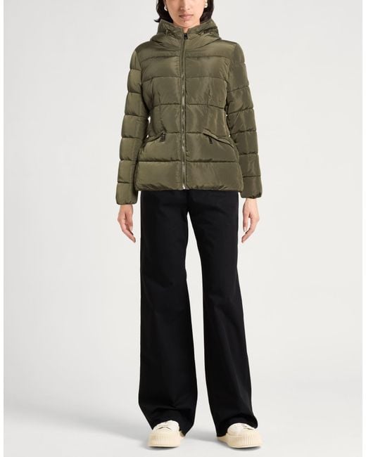 Historic Green Puffer Polyester