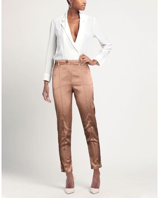 Soallure Natural Pants Polyester
